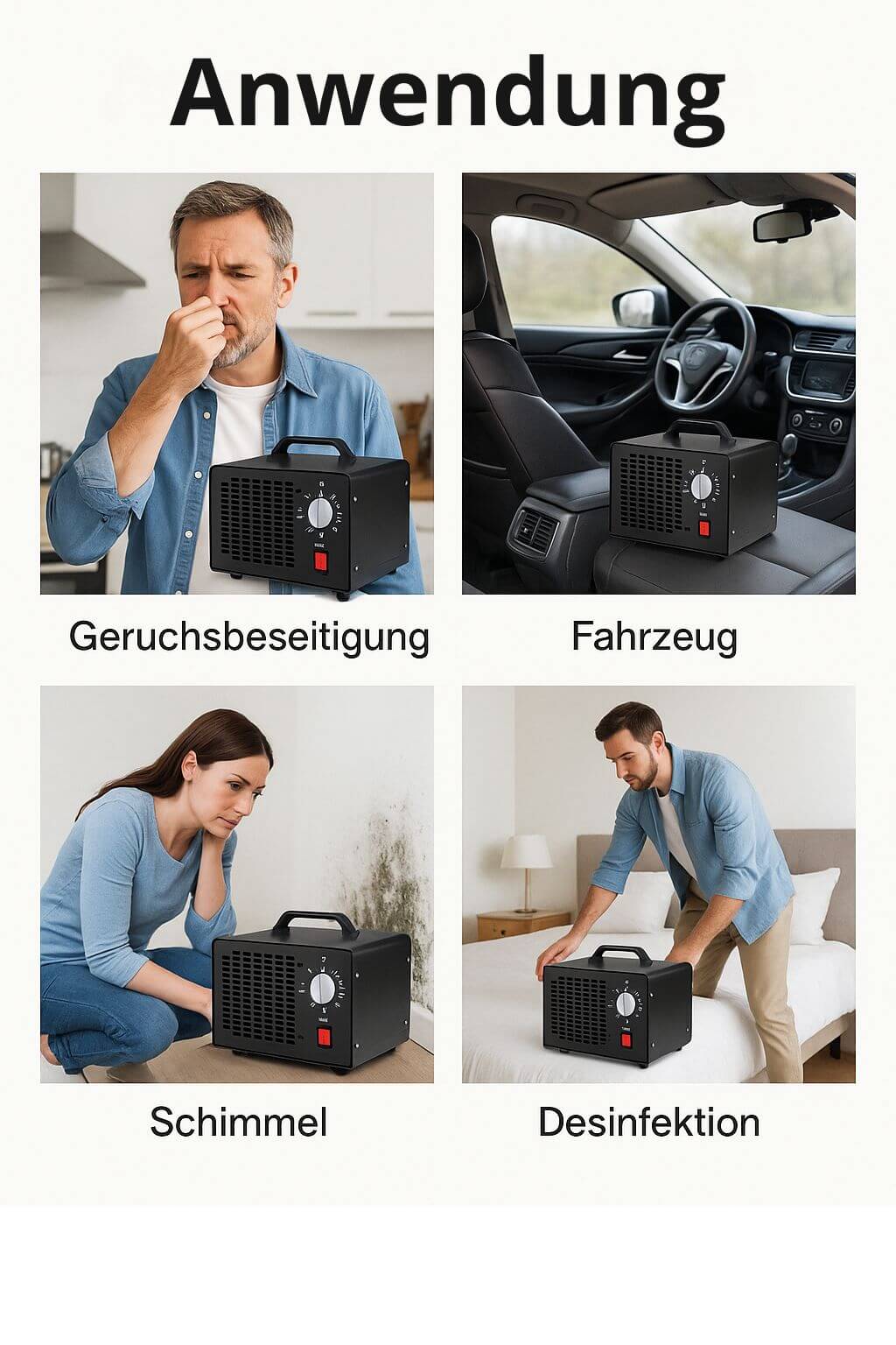 Ozongenerator Anwendung