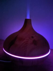 Aroma Diffuser Luftbefeuchter im Einsatz