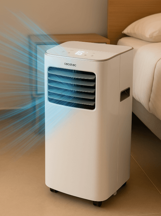 Test im Schlafzimmer