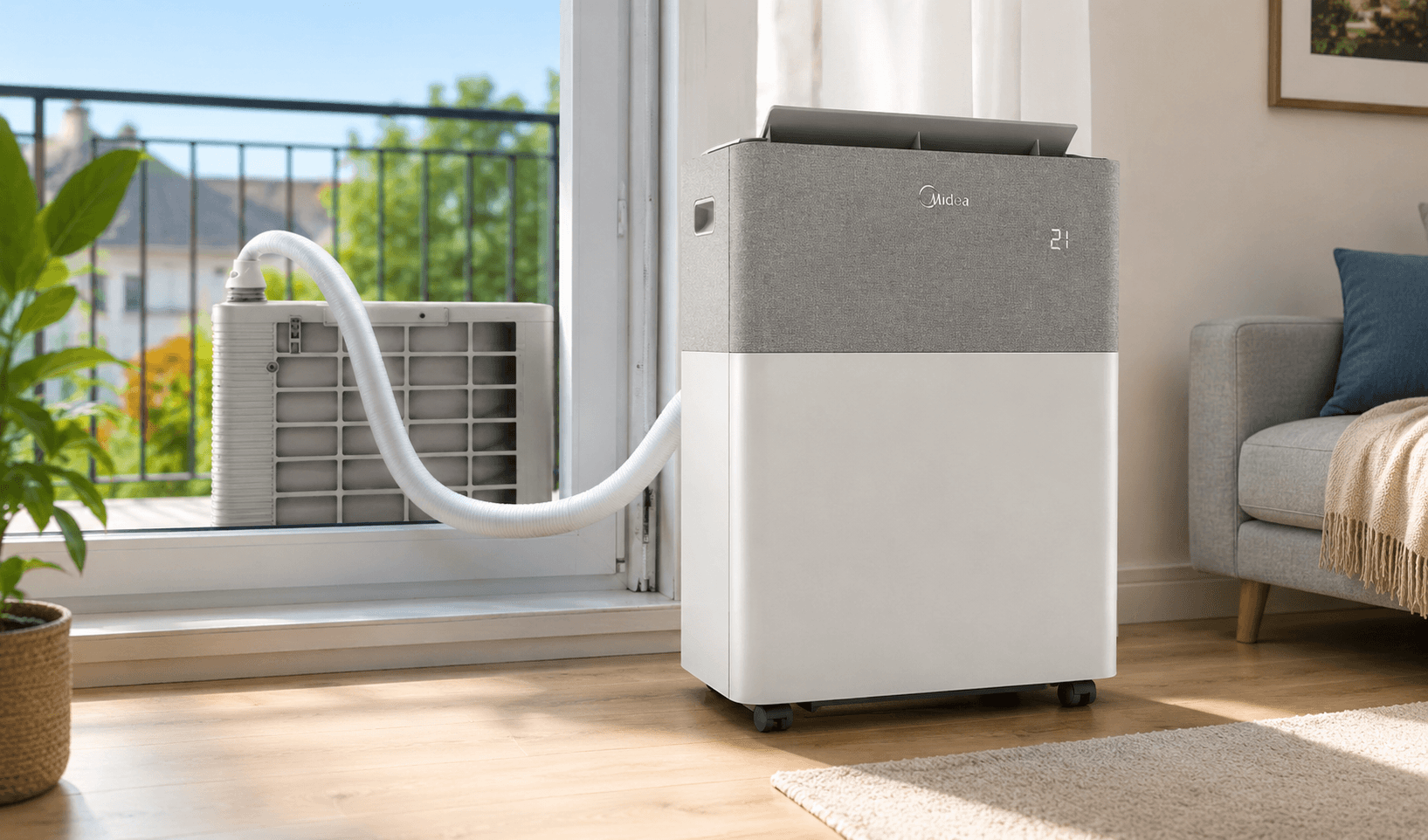 Midea PortaSplit Klimaanlage Test
